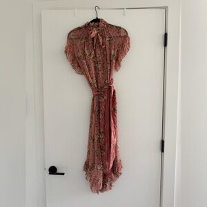 Zimmermann flutter midi dress
